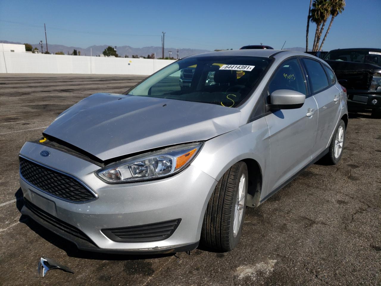 Photo 2 from auction – 2018 FORD FOCUS SE with VIN 1FADP3K25JL207566