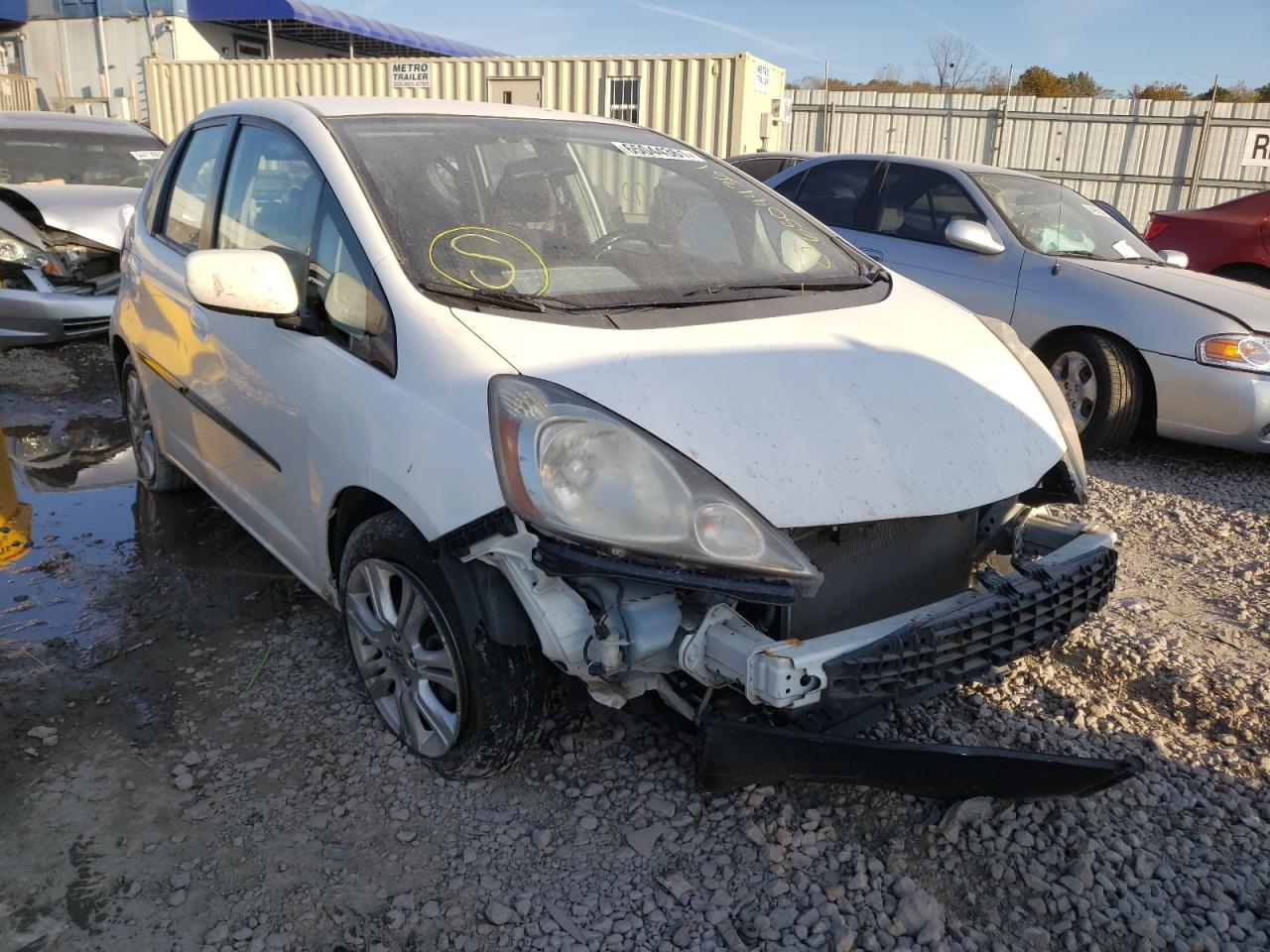 HONDA FIT 2010 with VIN JHMGE8G45AS018005 - Photo from auction