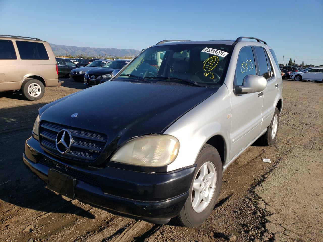 Photo 2 from auction – 2001 MERCEDES-BENZ ML 320 with VIN 4JGAB54E21A288922
