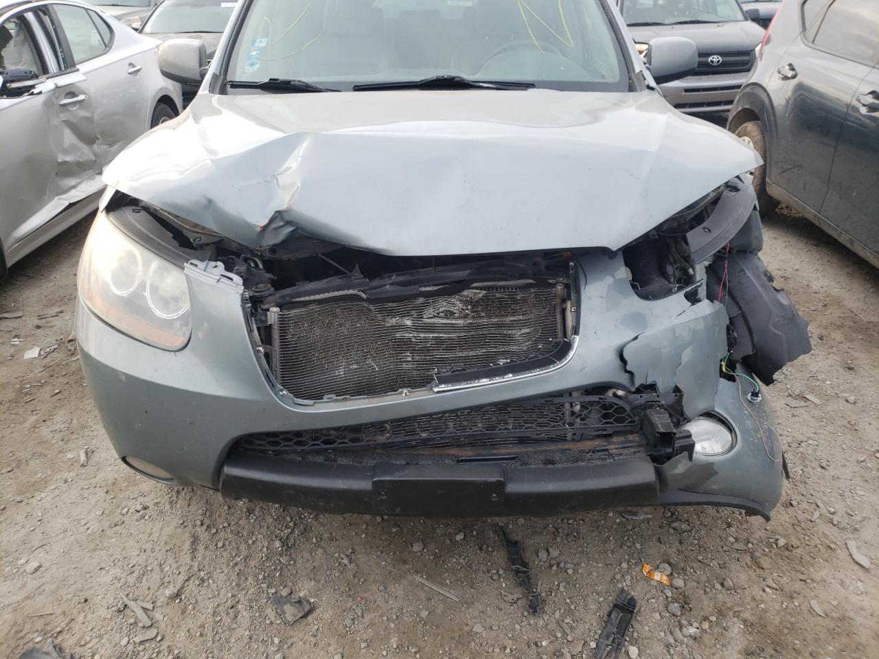Photo 9 from auction – 2007 HYUNDAI SANTA FE S with VIN 5NMSH73E47H111341