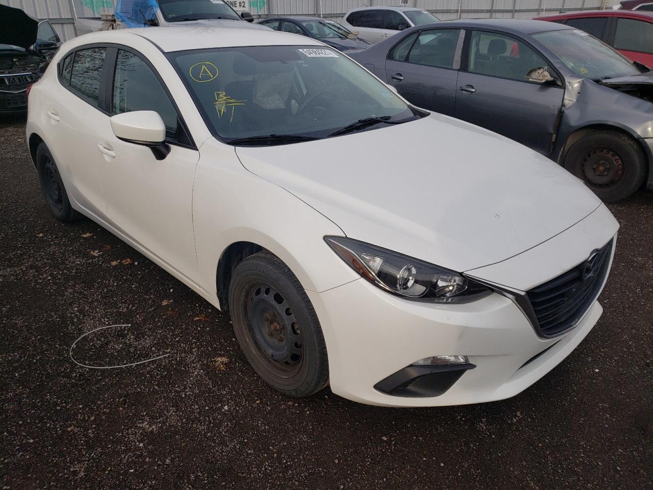 MAZDA 3 SPORT 2014 with VIN JM1BM1K79E1130101 - Photo from auction
