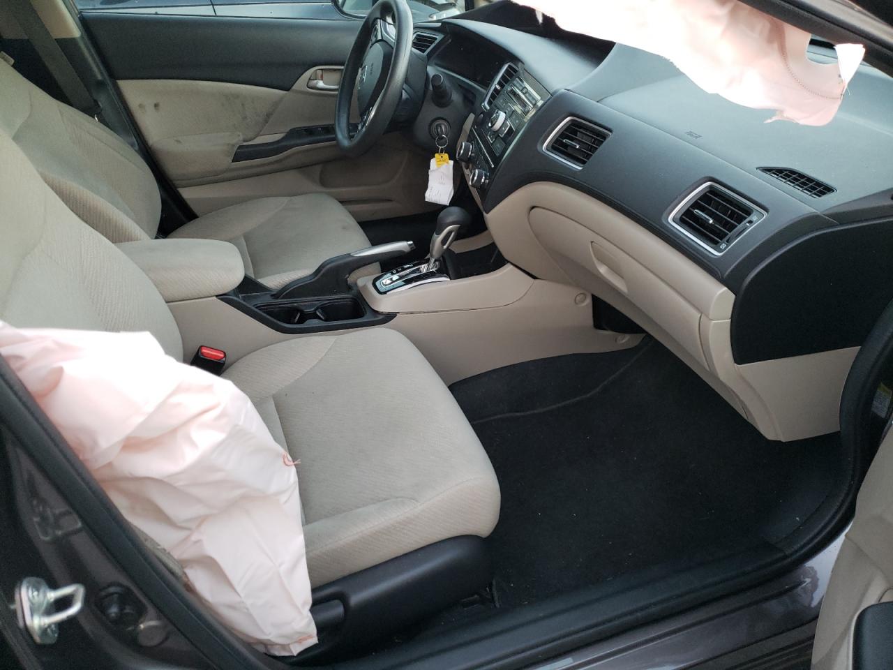 Photo 5 from auction – 2013 HONDA CIVIC LX with VIN 19XFB2F51DE005207