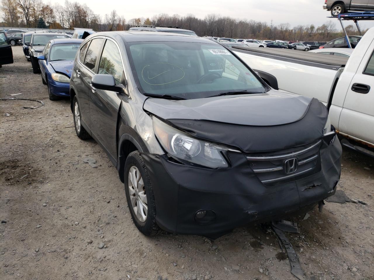 HONDA CR-V EX 2012 with VIN 2HKRM4H51CH614792 - Photo from auction