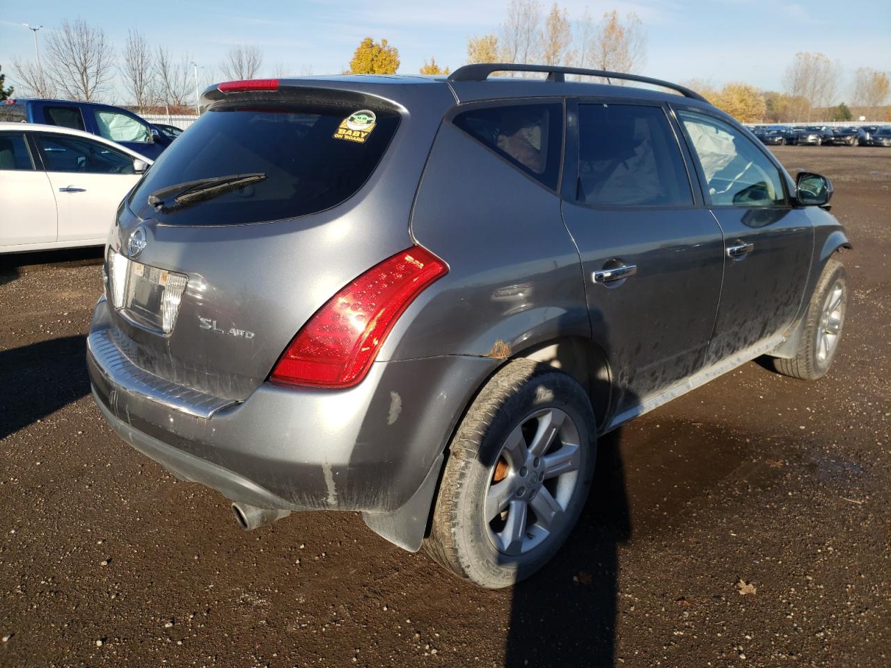 Photo 4 from auction – 2007 NISSAN MURANO SL with VIN JN8AZ08W57W615478