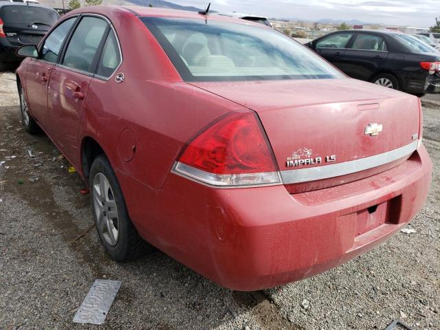 Photo 3 from auction – 2008 CHEVROLET IMPALA LS with VIN 2G1WB58K981281764