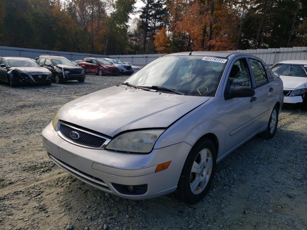 Photo 2 from auction – 2007 FORD FOCUS with VIN 1FAFP34N37W342343