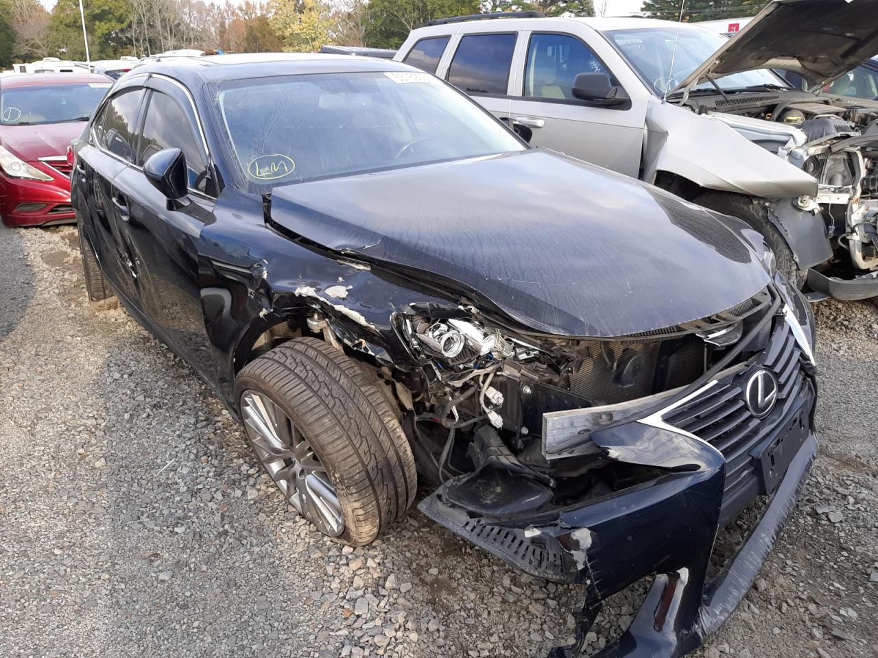 LEXUS IS 250 2015 with VIN JTHBF1D23F5076542 - Photo from auction