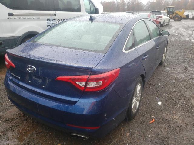 Photo 4 from auction – 2017 HYUNDAI SONATA SE with VIN 5NPE24AF7HH582686