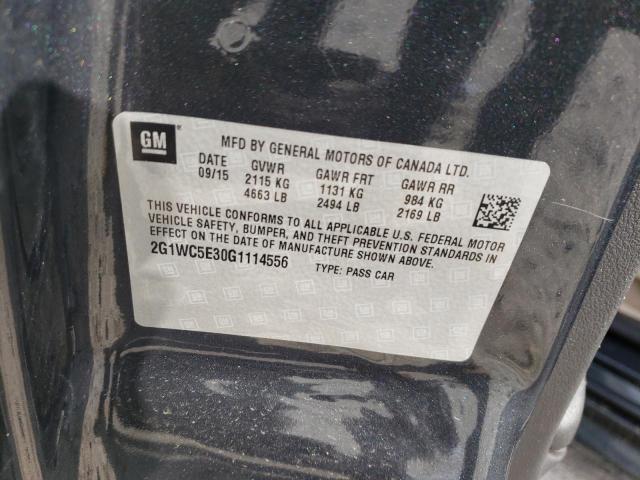 Photo 10 from auction – 2016 CHEVROLET IMPALA LIM with VIN 2G1WC5E30G1114556