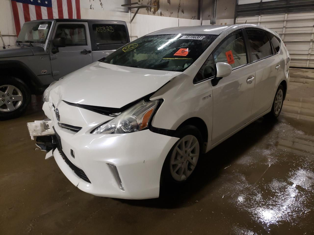 Photo 2 from auction – 2012 TOYOTA PRIUS V with VIN JTDZN3EU8C3147207