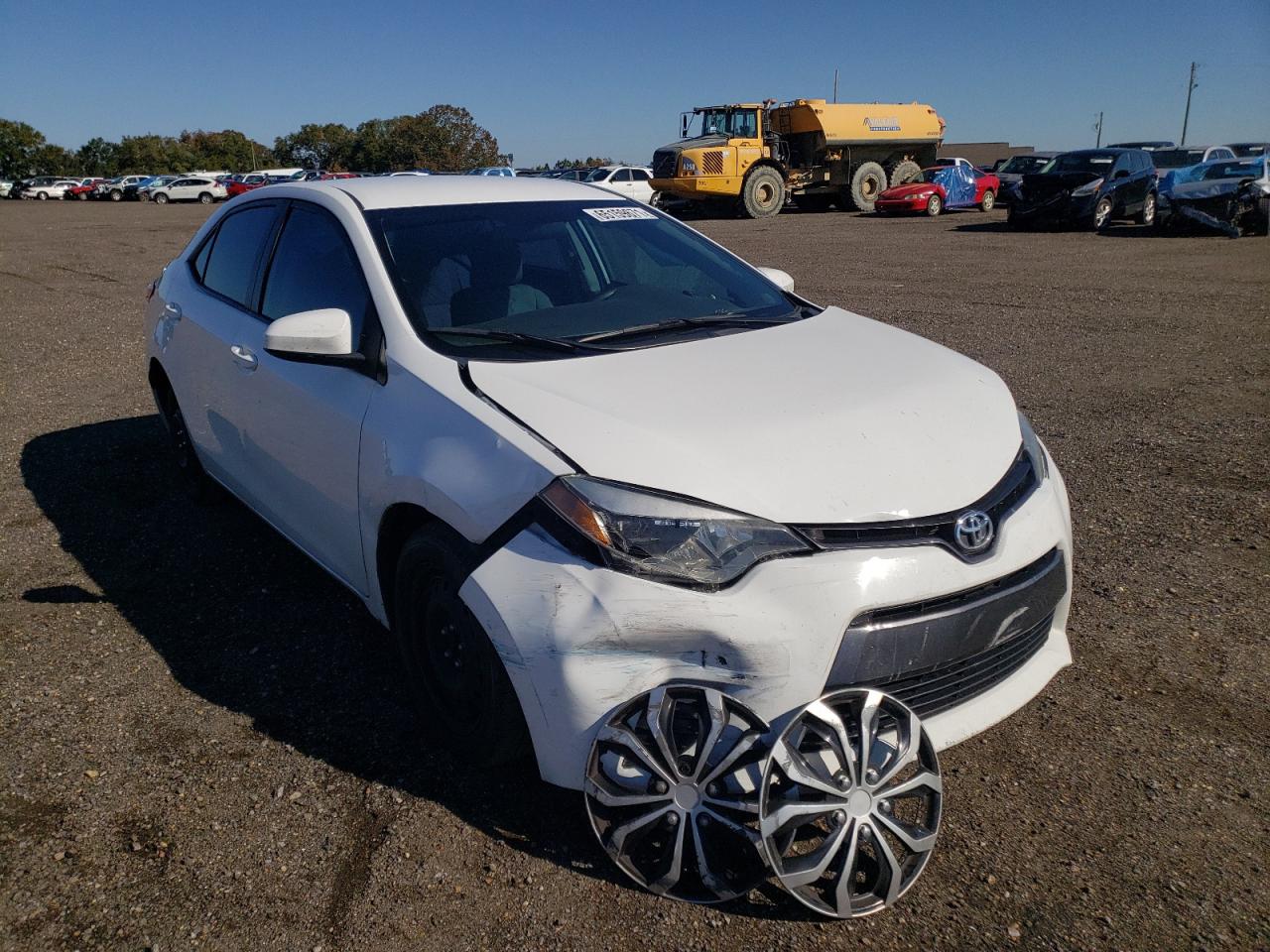 TOYOTA COROLLA L 2016 with VIN 2T1BURHE8GC712581 - Photo from auction