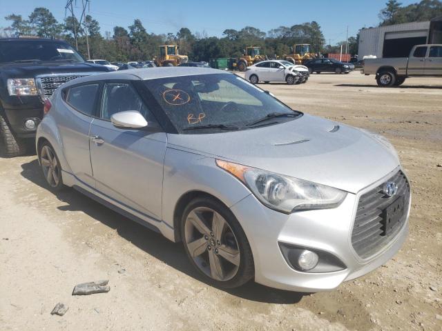 HYUNDAI VELOSTER T 2013 with VIN KMHTC6AE1DU121888 - Photo from auction