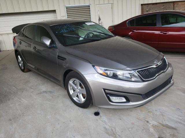 KIA OPTIMA LX 2015 with VIN 5XXGM4A70FG378624 - Photo from auction