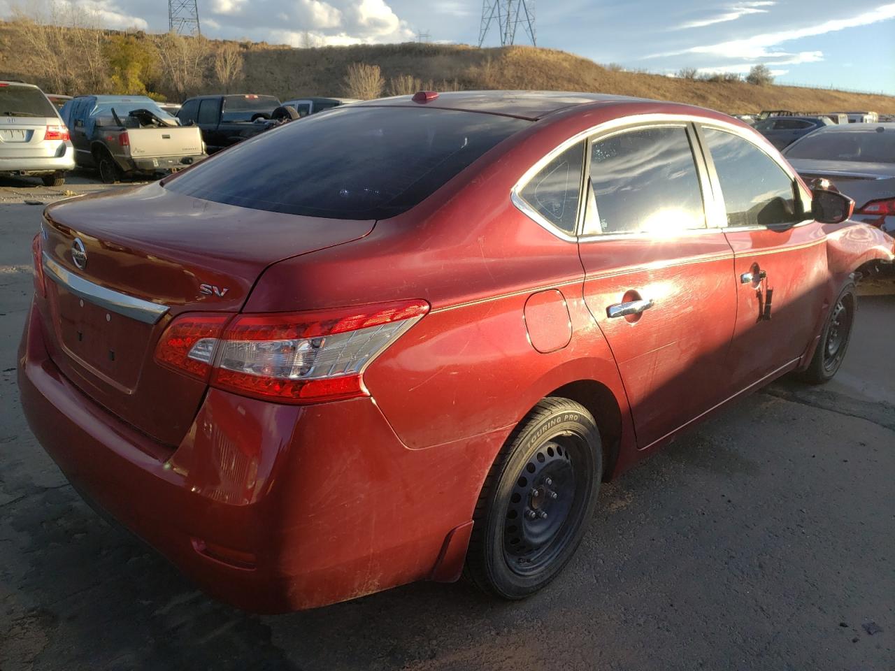 Photo 4 from auction – 2015 NISSAN SENTRA S with VIN 3N1AB7AP6FY314370