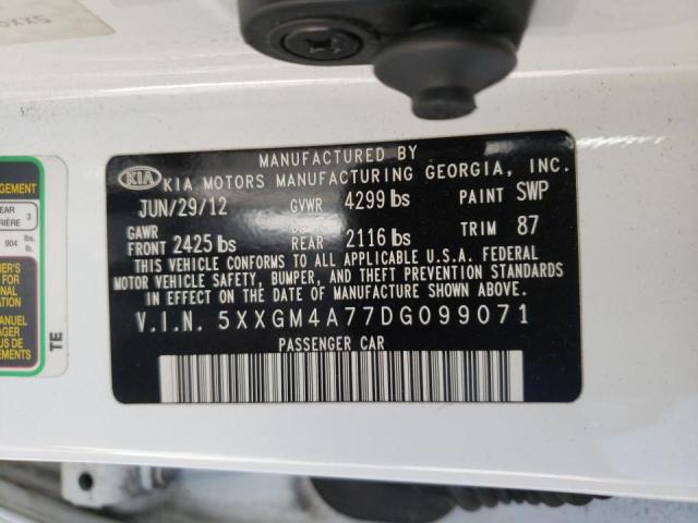 Photo 10 from auction – 2013 KIA OPTIMA LX with VIN 5XXGM4A77DG099071