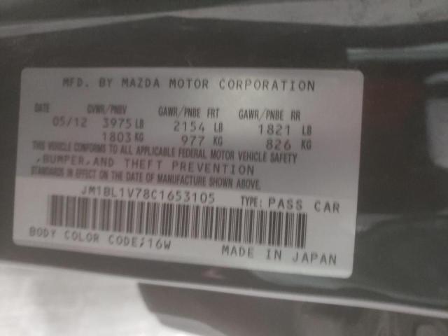 Photo 10 from auction – 2012 MAZDA 3 I with VIN JM1BL1V78C1653105