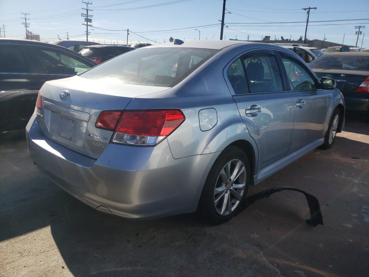 Photo 4 from auction – 2014 SUBARU LEGACY 2.5 with VIN 4S3BMBD69E3027856