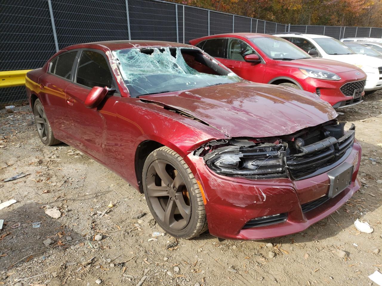 DODGE CHARGER SX 2017 with VIN 2C3CDXHG2HH579273 - Photo from auction