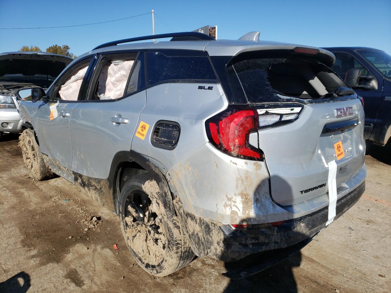 Photo 3 from auction – 2021 GMC TERRAIN SL with VIN 3GKALMEV1ML397948