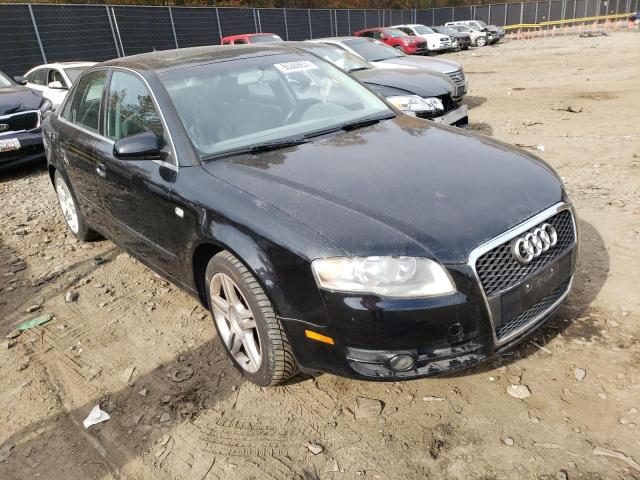 AUDI A4 2.0T QU 2007 with VIN WAUDF78E87A224935 - Photo from auction