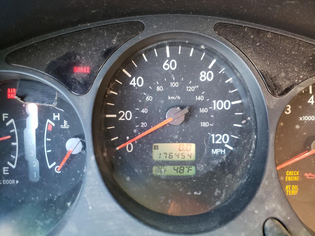Photo 8 from auction – 2003 SUBARU FORESTER 2 with VIN JF1SG65603H721693