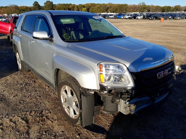 GMC TERRAIN SL 2017 with VIN 2GKALMEK3H6156182 - Photo from auction