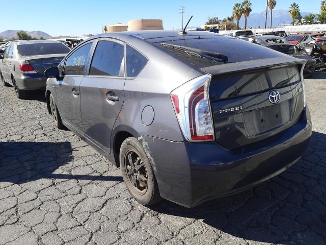 Photo 3 from auction – 2013 TOYOTA PRIUS with VIN JTDKN3DU2D1685630