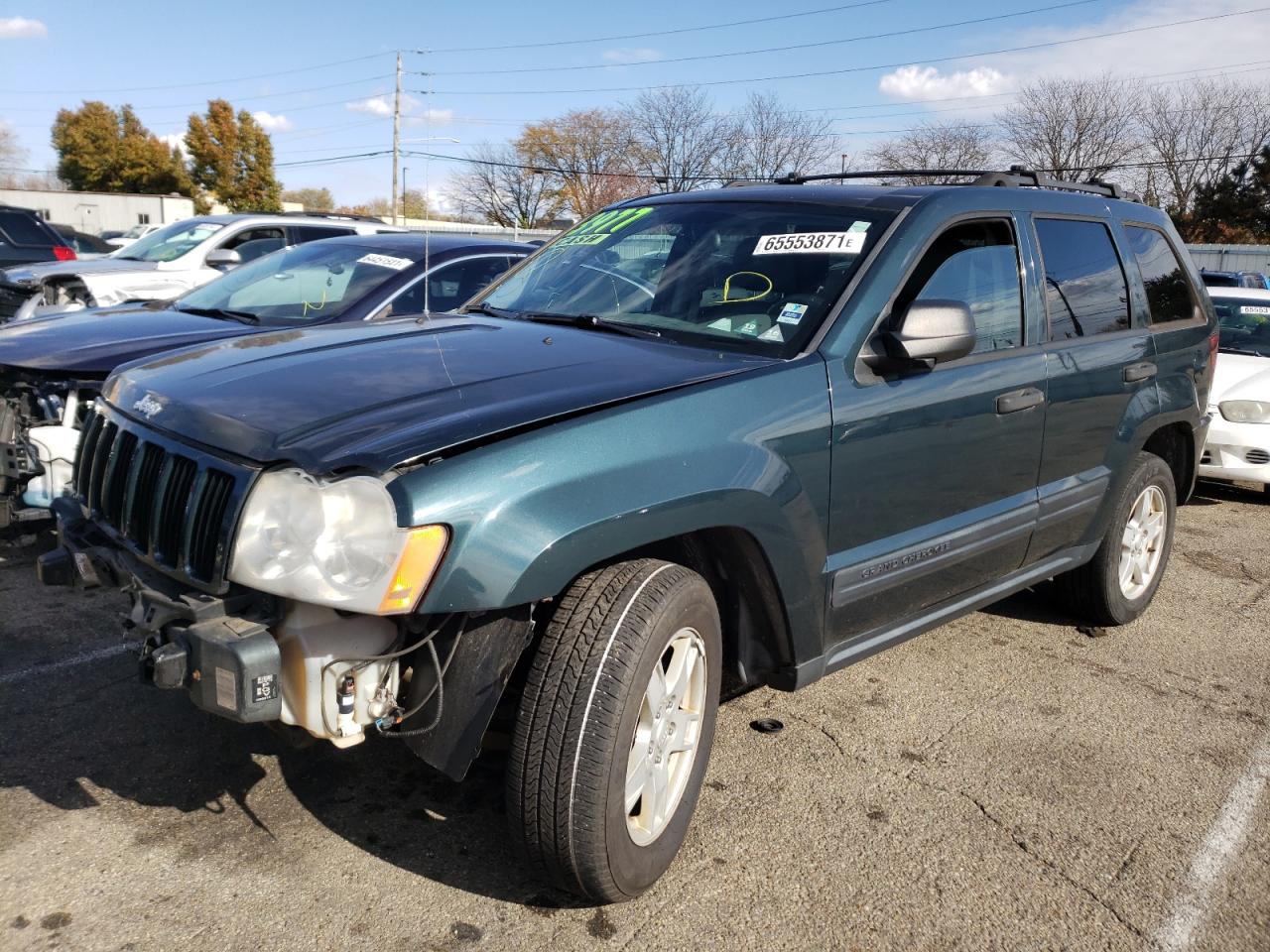 Photo 2 from auction – 2005 JEEP GRAND CHER with VIN 1J4GR48K95C604342