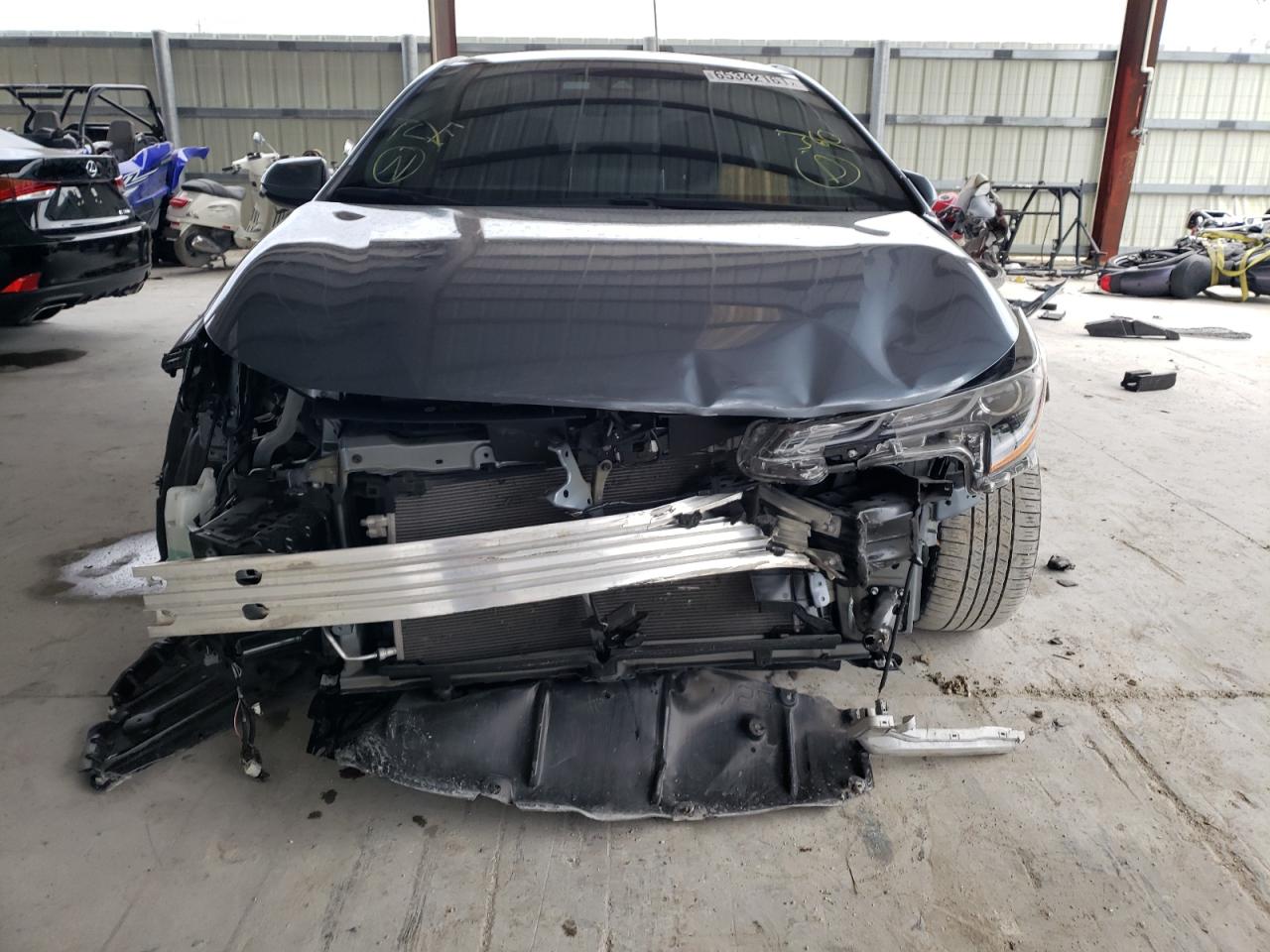 Photo 9 from auction – 2021 TOYOTA COROLLA SE with VIN 5YFS4MCEXMP068216
