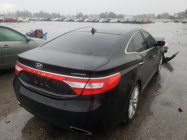 Photo 4 from auction – 2014 HYUNDAI AZERA GLS with VIN KMHFH4JG7EA359591