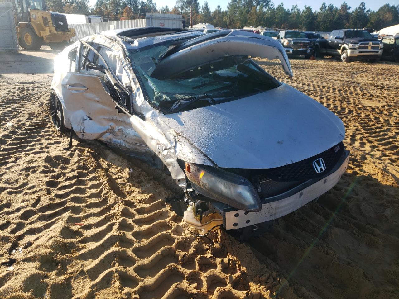 HONDA CIVIC SI 2012 with VIN 2HGFG4A59CH704769 - Photo from auction
