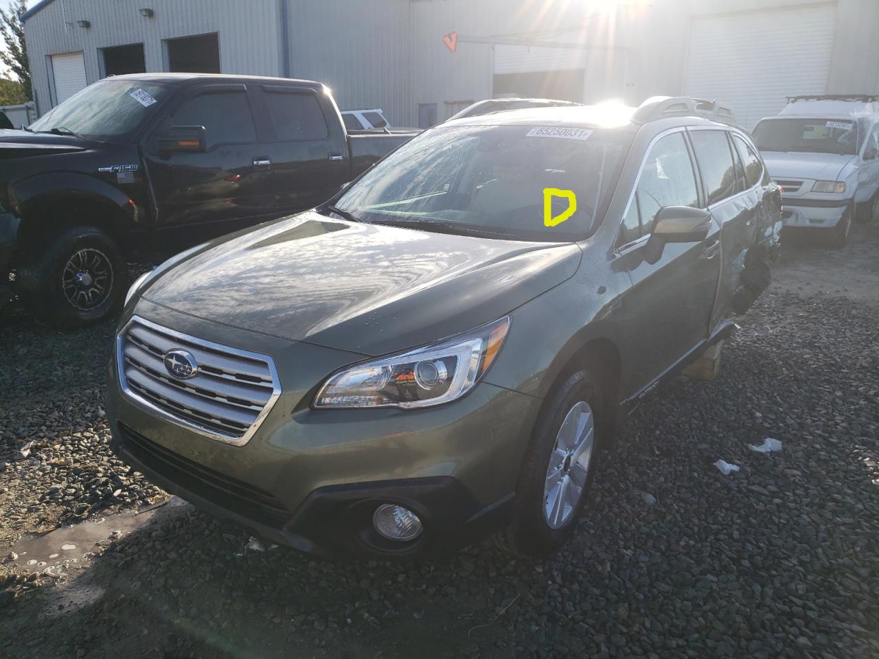 Photo 2 from auction – 2017 SUBARU OUTBACK 2. with VIN 4S4BSAHC4H3220786
