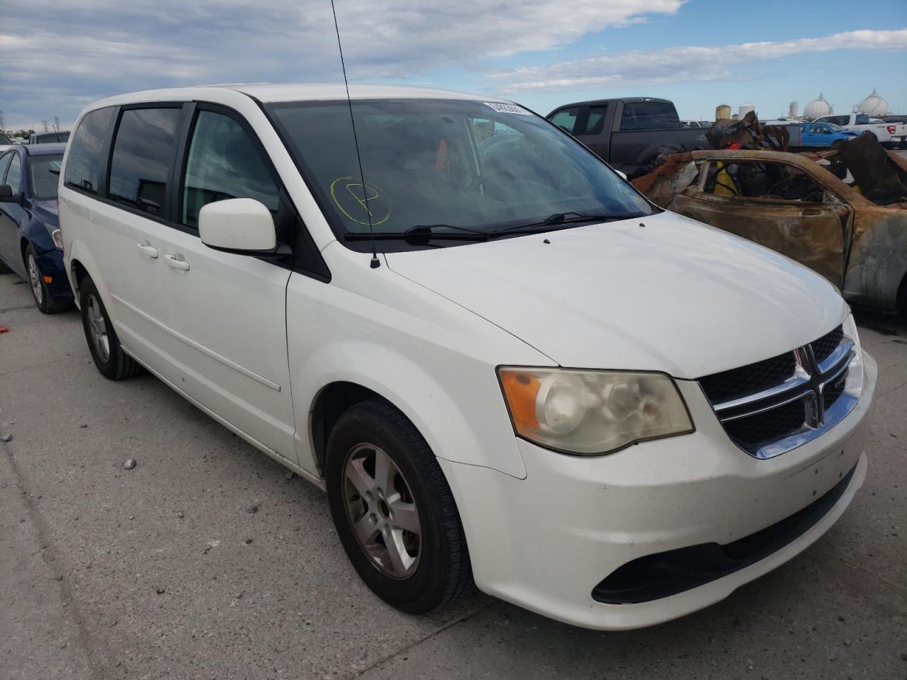 DODGE GRAND CARA 2013 with VIN 2C4RDGCG7DR521323 - Photo from auction