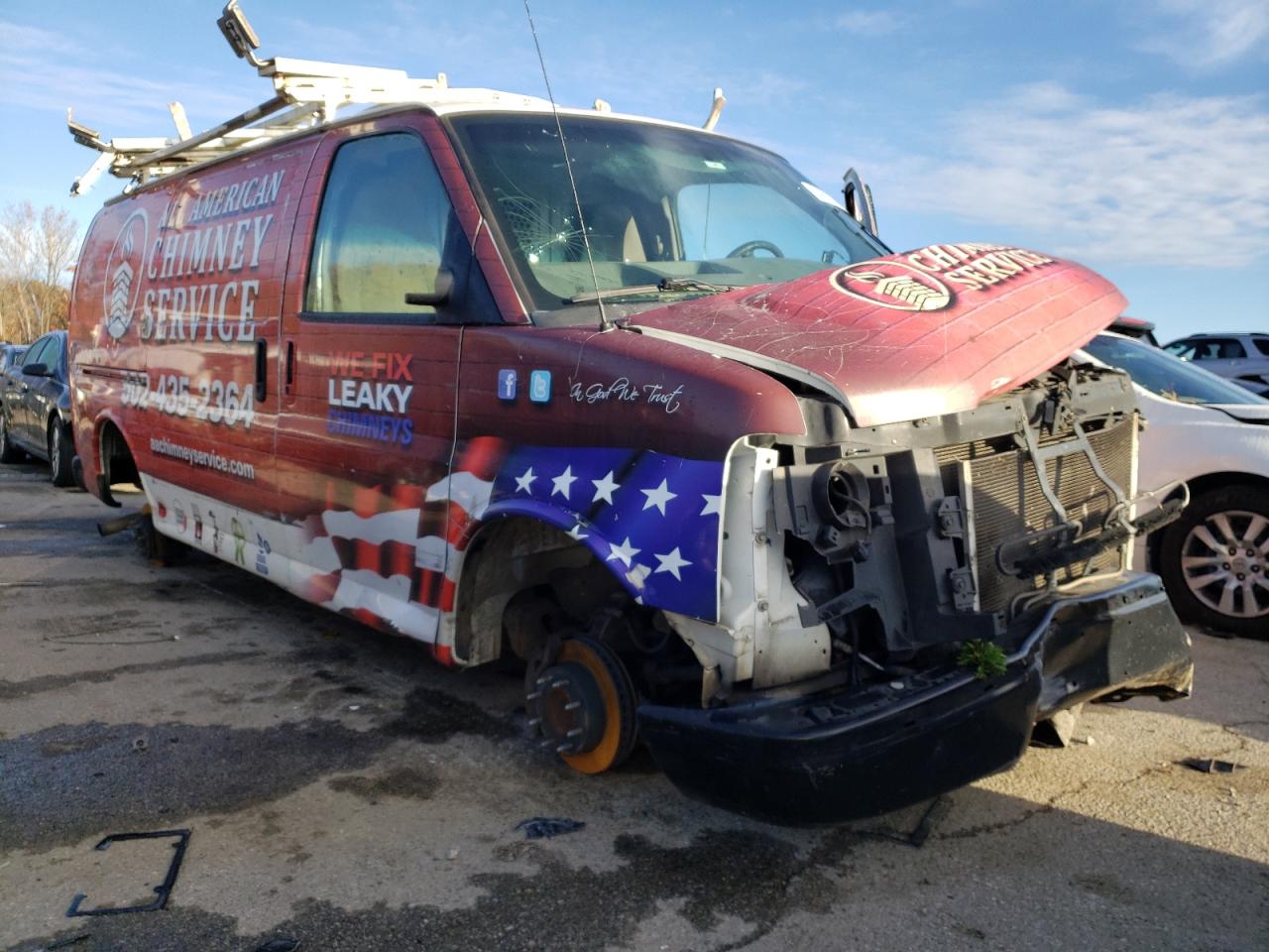 Photo 1 from auction – 2010 CHEVROLET EXPRESS G2 with VIN 1GCZGFBA4A1168117