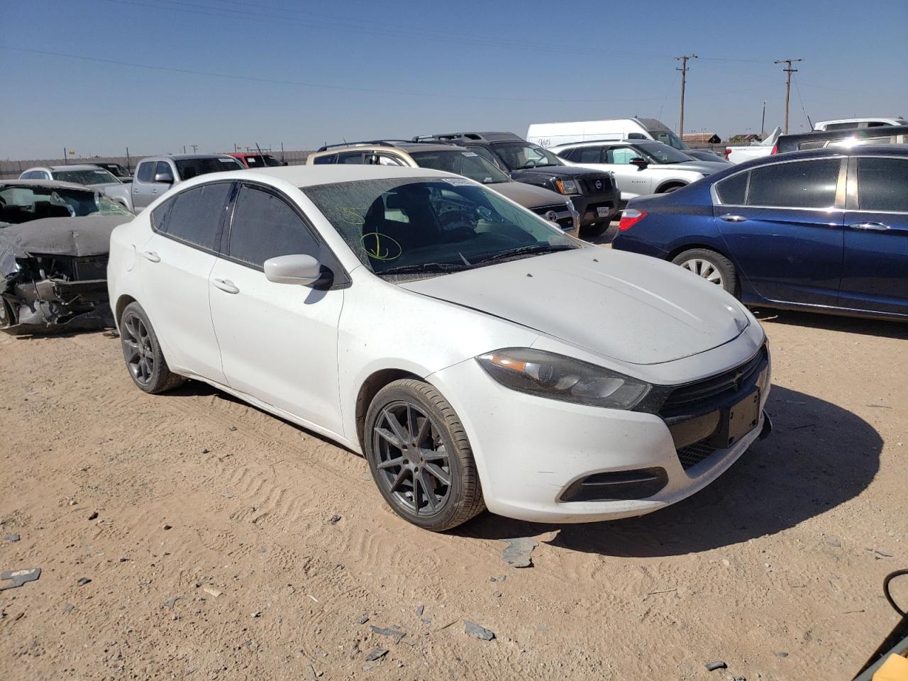 DODGE DART SE 2016 with VIN 1C3CDFAAXGD750900 - Photo from auction