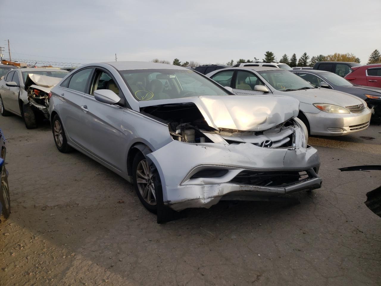 HYUNDAI SONATA GLS 2011 with VIN 5NPEB4AC8BH042177 - Photo from auction