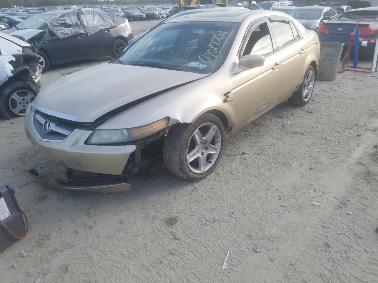 Photo 2 from auction – 2005 ACURA TL with VIN 19UUA66295A000155