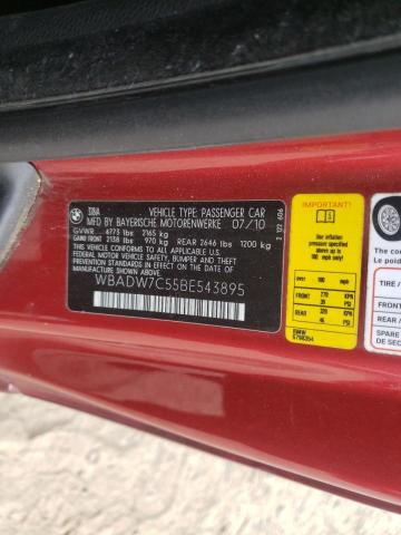 Photo 10 from auction – 2011 BMW 328 I SULE with VIN WBADW7C55BE543895