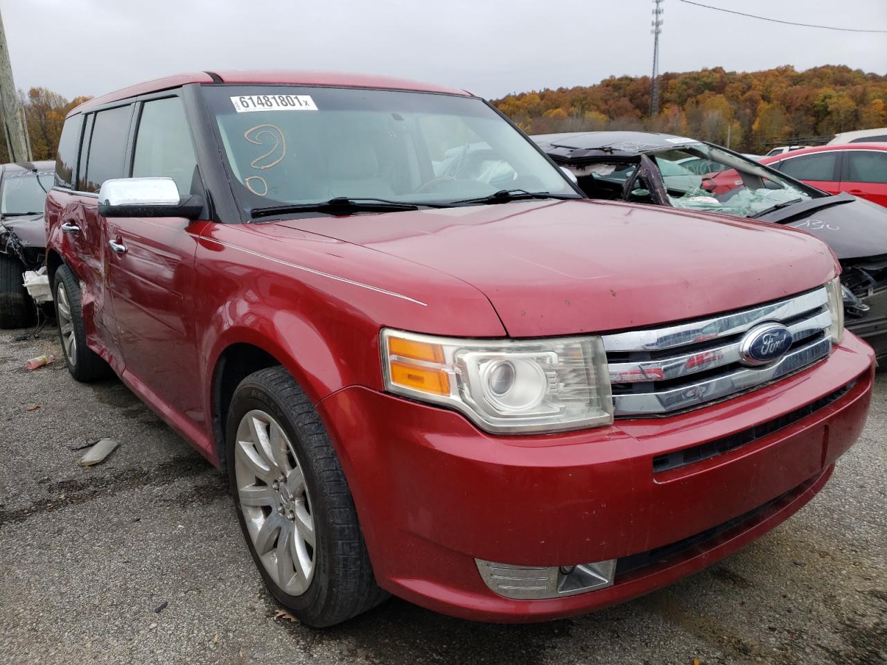 FORD FLEX LIMIT 2011 with VIN 2FMGK5DC0BBD00354 - Photo from auction