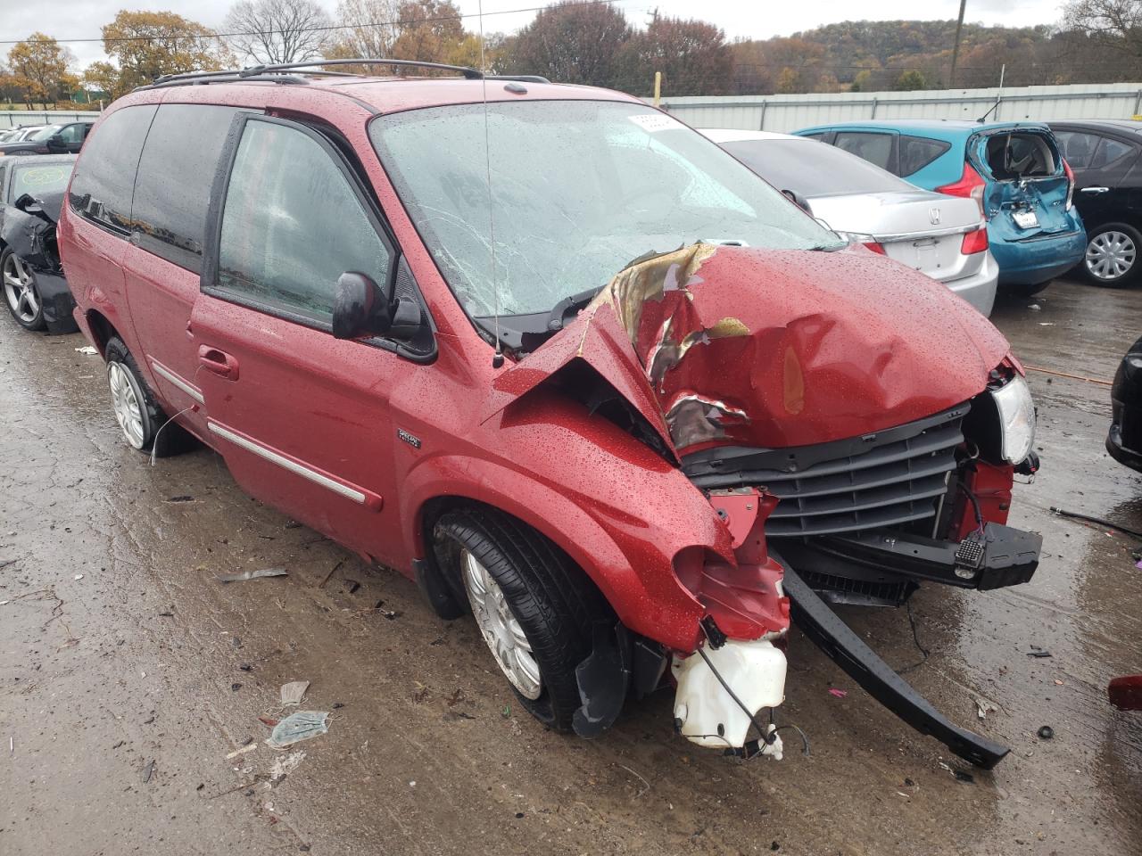 CHRYSLER TOWN & COU 2007 with VIN 2A4GP54L07R358169 - Photo from auction
