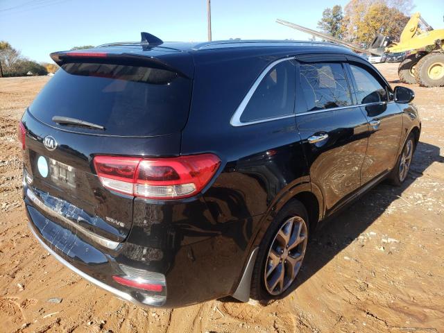 Photo 4 from auction – 2018 KIA SORENTO SX with VIN 5XYPK4A52JG374440
