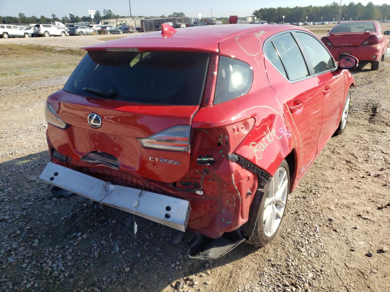 Photo 4 from auction – 2014 LEXUS CT 200 with VIN JTHKD5BH1E2196330