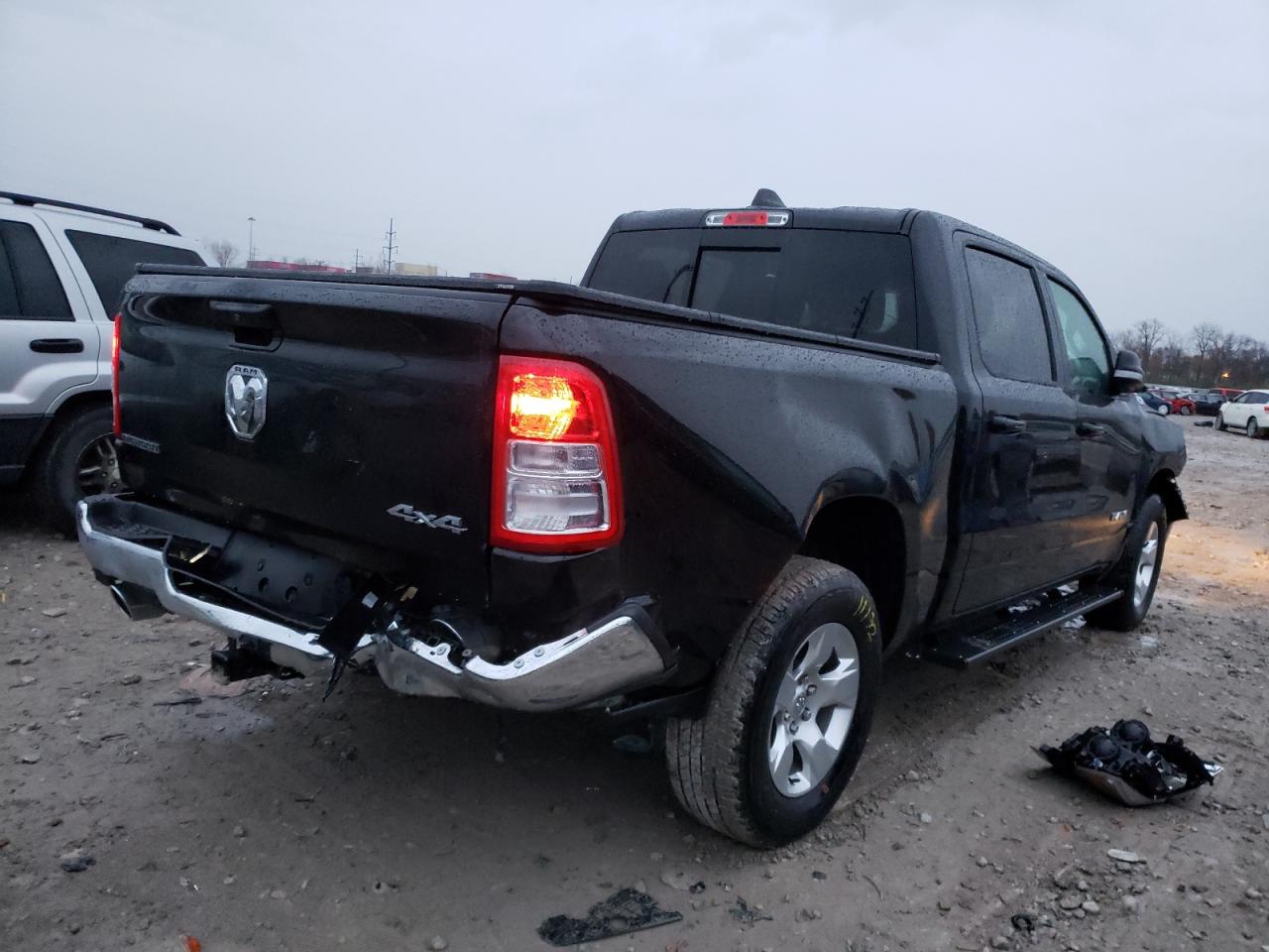 Photo 4 from auction – 2021 RAM 1500 BIG H with VIN 1C6SRFFT9MN731240