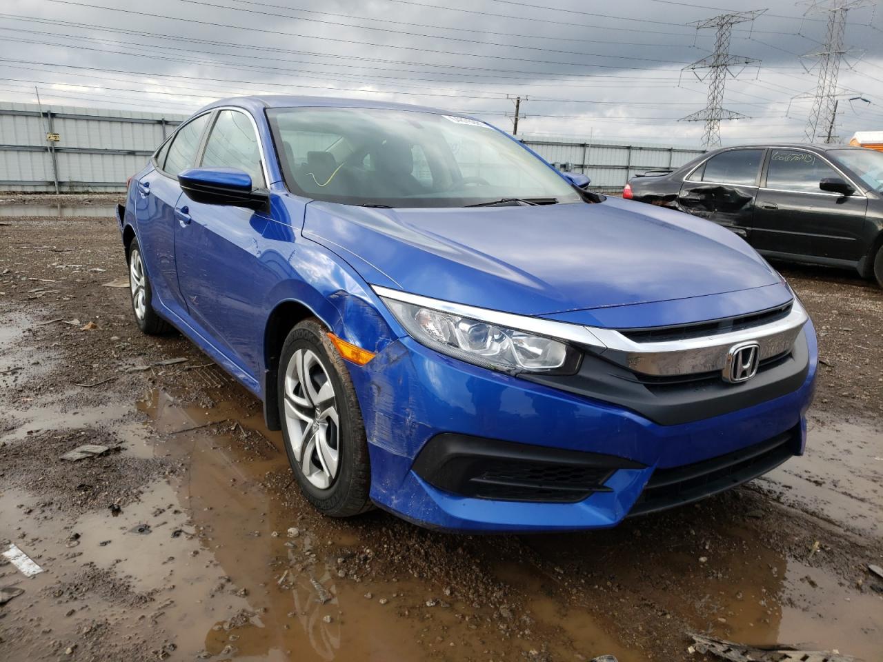 HONDA CIVIC LX 2016 with VIN 19XFC2F59GE089472 - Photo from auction