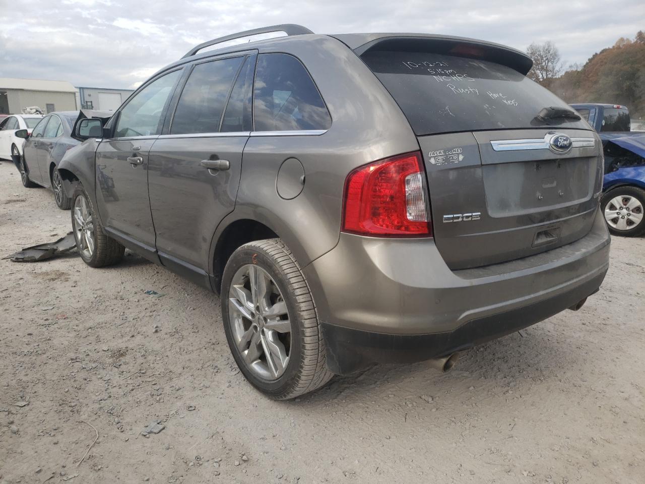 Photo 3 from auction – 2013 FORD EDGE LIMIT with VIN 2FMDK4KC0DBC38263