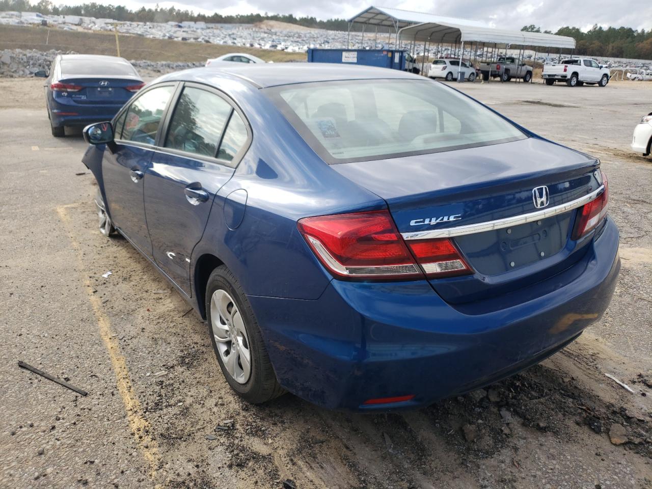 Photo 3 from auction – 2015 HONDA CIVIC LX with VIN 19XFB2F55FE252541