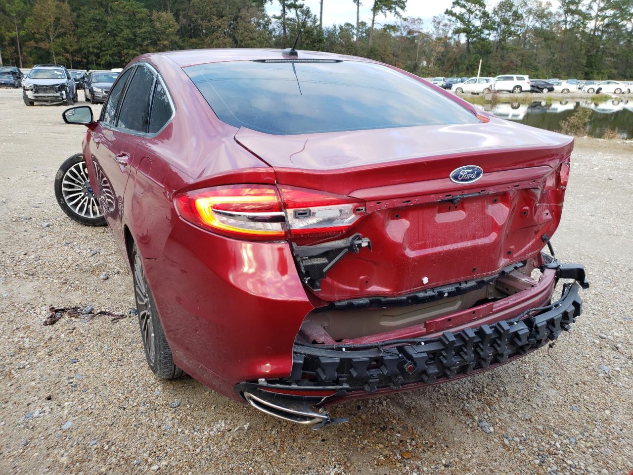 Photo 3 from auction – 2017 FORD FUSION SE with VIN 3FA6P0T90HR139966