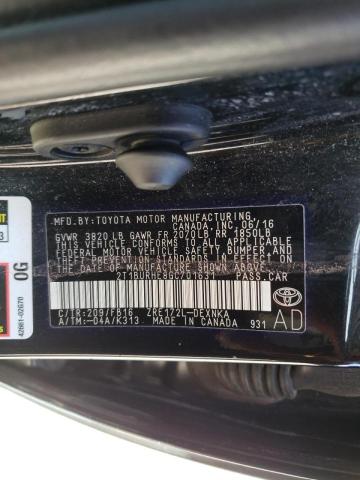 Photo 10 from auction – 2016 TOYOTA COROLLA L with VIN 2T1BURHE8GC701631