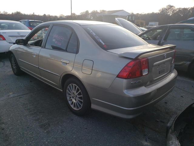 Photo 3 from auction – 2005 HONDA CIVIC EX with VIN 2HGES267X5H549659