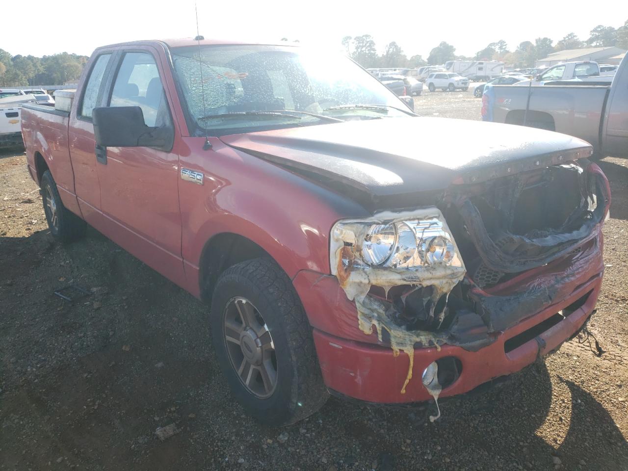 FORD F150 2008 with VIN 1FTRX12W08KF00783 - Photo from auction